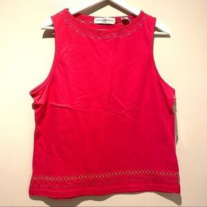 Marisa Christina embroidered neck line NWT XL